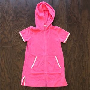 Crewcuts terry swim coverup 6-7